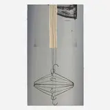 Al Taylor, Coathanger III, 1990, lithograph in colors on tan BFK Rives