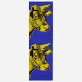 Cow by Andy Warhol, 1989, screenprint in colors, sold Oct 2022