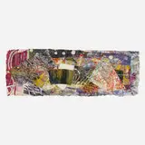 Sam Gilliam, Untitled, 1996, mixed media and monoprint on handmade paper
