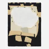 Emerson Woelffer, Forio, 1958, gouache, ink and collage on paper