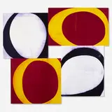 Charles Arnoldi, Agnes (04.112), 2004, acrylic on canvas laid to panel