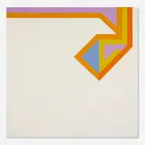 Claudio Verna, Sospeso nel vuoto, 1966, oil on canvas