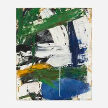 Michael Goldberg, Untitled, 1957, oil on paper