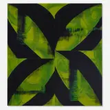 Charles Arnoldi, Heft (07.77), 2007, acrylic on canvas laid to panel