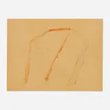 Untitled by Mimmo Paladino, 1982, acrylic and graphite on paper, sold Oct 2022