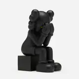 Kaws, Passing Through Companion (Black), 2013, painted cast vinyl