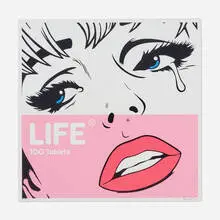 Ben Frost, Life - 100 Tablets (Pink), 2014, screenprint in colorss
