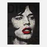 Russell Young, Mick Jagger, Dirty Pretty Things, 2010, acrylic and enamel screenprint in colors