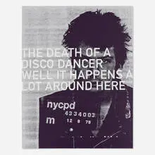 Russell Young, Sid Vicious: The Death of a Disco Dancer, 2011, acrylic, enamel, diamond dust and screenprint on canvas