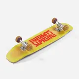 Supreme, Handspray Cruiser skateboard, 2012, transfer-printed plywood, aluminum, urethane