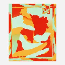 Morgan Blair, K.A.L.E. Rules Everything Around Me, 2015, acrylic and sand on panel