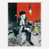 Zak Smith, Charlie (from the Girls in the Naked Girl Business series), offset lithograph in colors