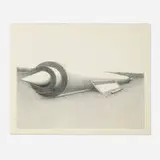 David Smyth, Untitled, 1973, graphite and charcoal on paper