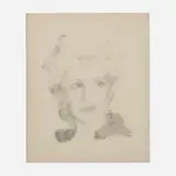 Rachel Howard, Carol, 1997, ink on linen