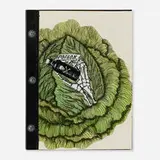 David Gilhooly, Untitled, 2009, ink and paper collage in artist-made book