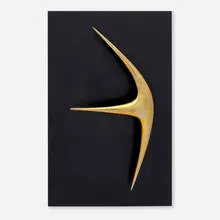 José de Rivera, Untitled, 1940, brass, painted wood