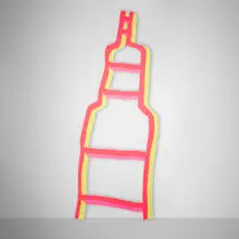 Ben Jones, Untitled (from the Ladder series), c. 2015, acrylic on wood