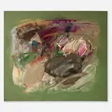 Po Kim, Untitled, c. 1960, oil on canvas