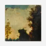 Joan Nelson, Untitled #159, 1987, oil and wax on panel