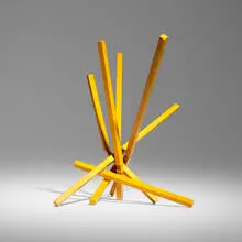 John Henry, Untitled (For Ruth), 1987, enameled aluminum
