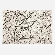 Alexander Liberman, Altyal VIII, 1989, charcoal on paper