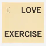 Mathew Cerletty, I Love Exercise, 2006, graphite on paper