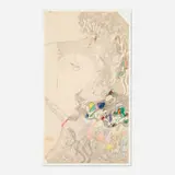 Susan Te Kahurangi King, Untitled, c. 1975, graphite, colored pencil, crayon and ink on paper