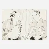 Billy Sullivan, Brice & Klaus, 1993, ink on paper