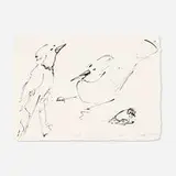 Billy Sullivan, Bird Drawing, 1993, ink on paper