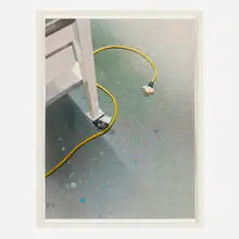 Dike Blair, Untitled, 2014, gouache, pastel and pencil on paper in artist's frame