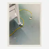 Dike Blair, Untitled, 2014, gouache, pastel and pencil on paper in artist's frame