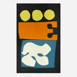 Ivan Chermayeff, Untitled, felt tapestry