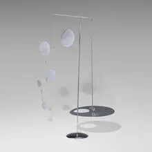 François Collette, Mobile, 1978, chrome-plated steel