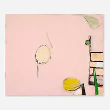 Don Smith, Abstraction, c. 1967, oil on panel