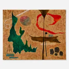 Yohanan Simon, Untitled, 1962, oil on canvas