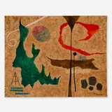 Yohanan Simon, Untitled, 1962, oil on canvas