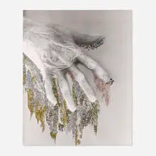 Barbara T. Smith, My Legacy, glitter on photocopy