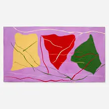 Ray Parker, Abstraction, 1980, acrylic on canvas