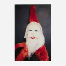 Toy Santa Claus by Mike Kelley, 1993, C-print, sold Nov 2024