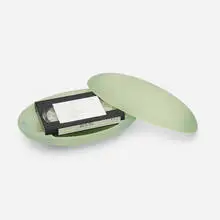 Mariko Mori, Miko no Inori, 1996, crystal, frosted capule case, videotape