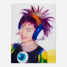 Mariko Mori, Portrait of Birth of a Star, 1995, high gloss Ilfochrome face-mounted to acrylic and mounted to Sintra
