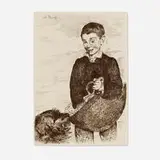 Edouard Manet, Le gamin au chien, avec le cabas