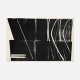 Lithograph VII (from the Farandole series) by Hans Hartung, 1971, lithograph, sold Nov 2022