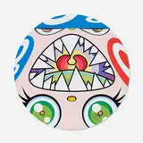 We Are the Jocular Clan by Takashi Murakami, 2018, offset lithograph in colors, sold Nov 2022