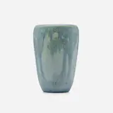 Anna Frances Simpson for Newcomb College Pottery, Transitional scenic vase with cypress trees and Spanish moss