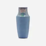 Newcomb College Pottery, Vase with stylized irises