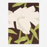 Alex Katz, White Petunia (from the Six New York Artists portfolio)