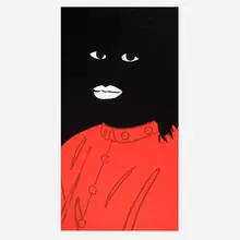 The Emperor Jones by Alex Katz, 2006, screenprint in colors, sold Jul 2021