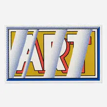 Reflections: Art by Roy Lichtenstein, 1988, screenprint in colors, sold Jul 2021