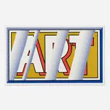 Roy Lichtenstein, Reflections: Art, 1988, screenprint in colors